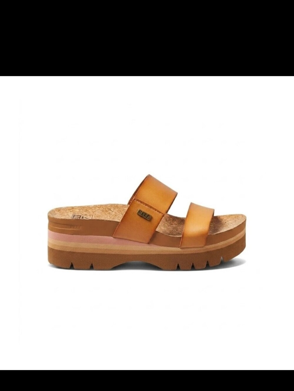 Reef Cushion Vista Higher Women's Slide Sandals - Natural